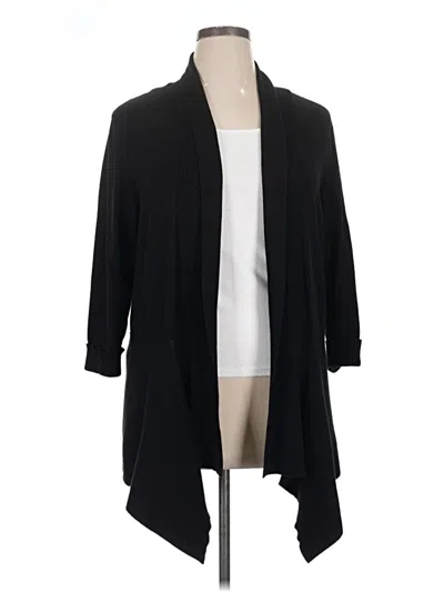 Pre-owned Verve Ami Cardigan Sweater In Black