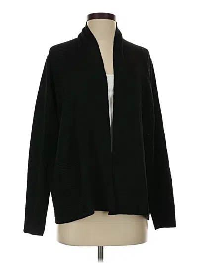 Pre-owned Verve Ami Cardigan Sweater In Black