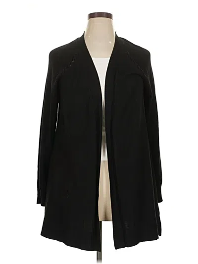 Pre-owned Verve Ami Cardigan Sweater In Black