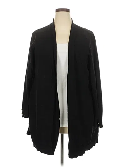 Pre-owned Verve Ami Cardigan Sweater In Black