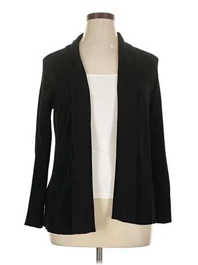 Pre-owned Verve Ami Cardigan Sweater In Black
