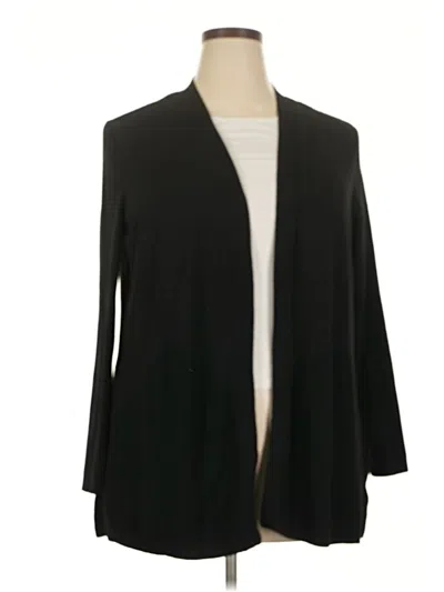 Pre-owned Verve Ami Cardigan Sweater In Black
