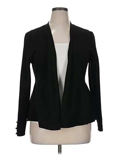 Pre-owned Verve Ami Cardigan Sweater In Black