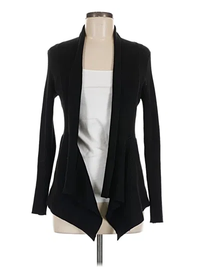Pre-owned Verve Ami Cardigan Sweater In Black
