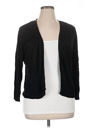 Pre-owned Verve Ami Cardigan Sweater In Black