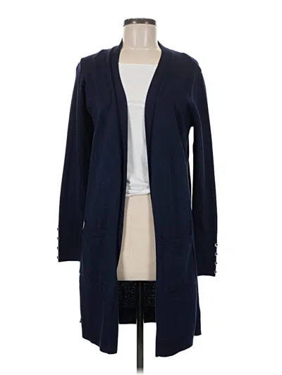 Pre-owned Verve Ami Cardigan Sweater In Blue