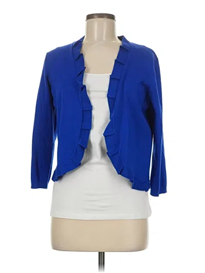 Pre-owned Verve Ami Cardigan Sweater In Blue