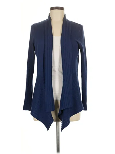 Pre-owned Verve Ami Cardigan Sweater In Blue