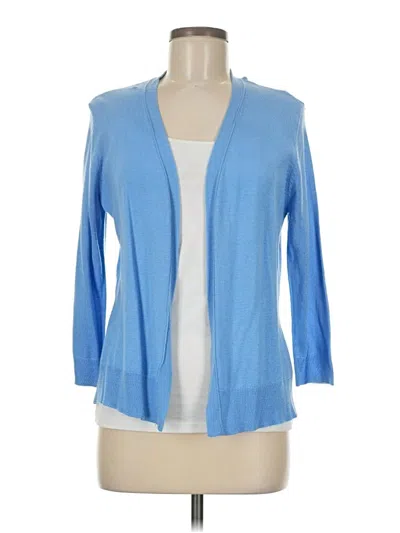 Pre-owned Verve Ami Cardigan Sweater In Blue