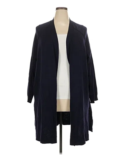 Pre-owned Verve Ami Cardigan Sweater In Blue