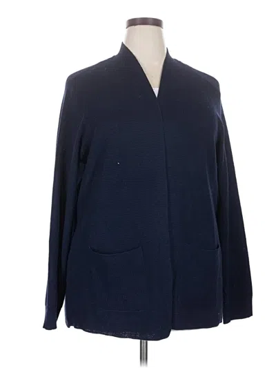 Pre-owned Verve Ami Cardigan Sweater In Blue