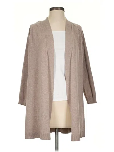 Pre-owned Verve Ami Cardigan Sweater In Brown