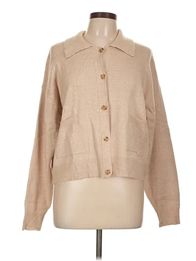 Pre-owned Verve Ami Cardigan Sweater In Brown