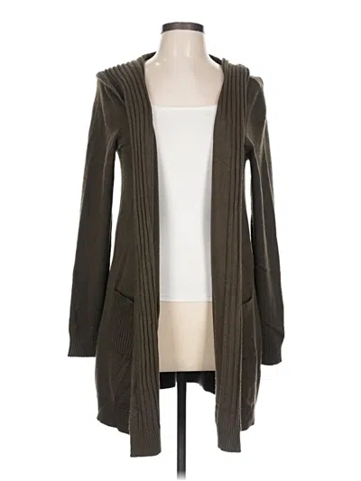 Pre-owned Verve Ami Cardigan Sweater In Brown