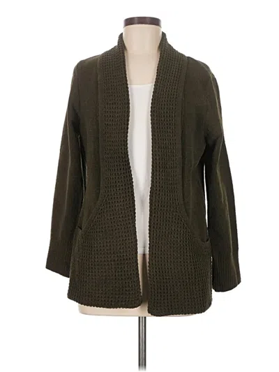 Pre-owned Verve Ami Cardigan Sweater In Brown