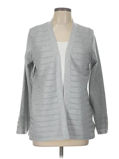 Pre-owned Verve Ami Cardigan Sweater In Gray