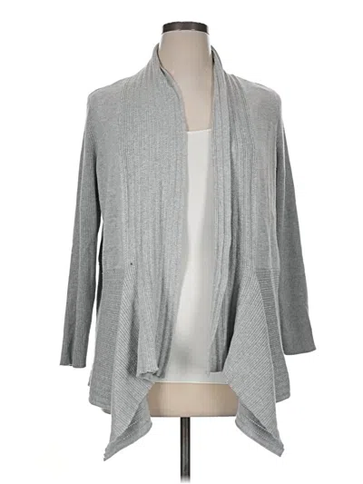 Pre-owned Verve Ami Cardigan Sweater In Gray