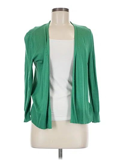 Pre-owned Verve Ami Cardigan Sweater In Green