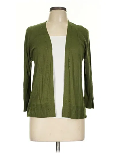 Pre-owned Verve Ami Cardigan Sweater In Green