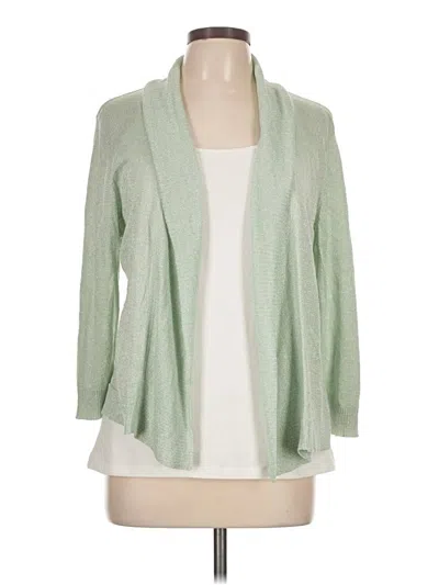 Pre-owned Verve Ami Cardigan Sweater In Green