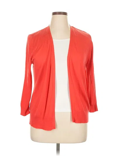 Pre-owned Verve Ami Cardigan Sweater In Orange
