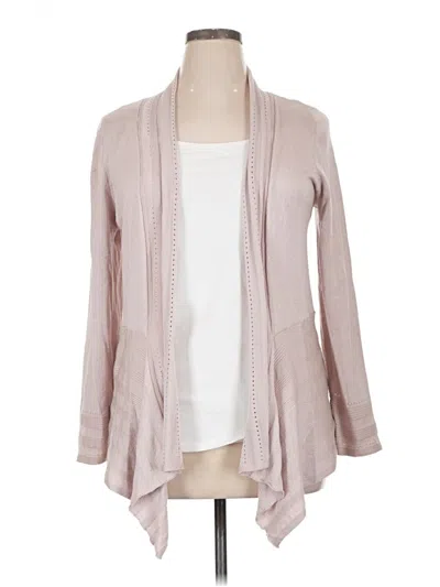 Pre-owned Verve Ami Cardigan Sweater In Pink