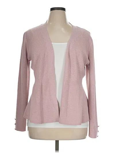 Pre-owned Verve Ami Cardigan Sweater In Pink