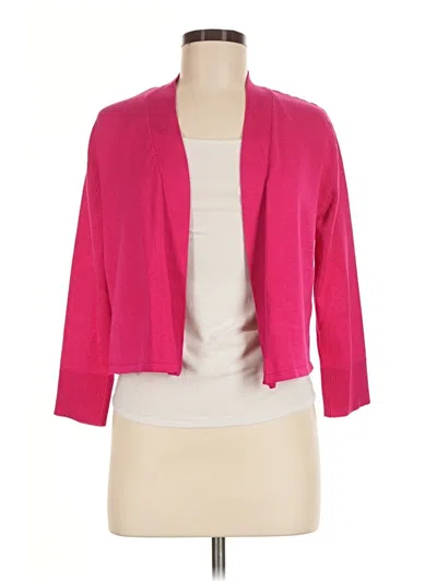 Pre-owned Verve Ami Cardigan Sweater In Pink