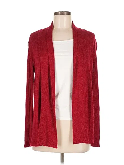 Pre-owned Verve Ami Cardigan Sweater In Red