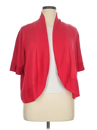 Pre-owned Verve Ami Cardigan Sweater In Red