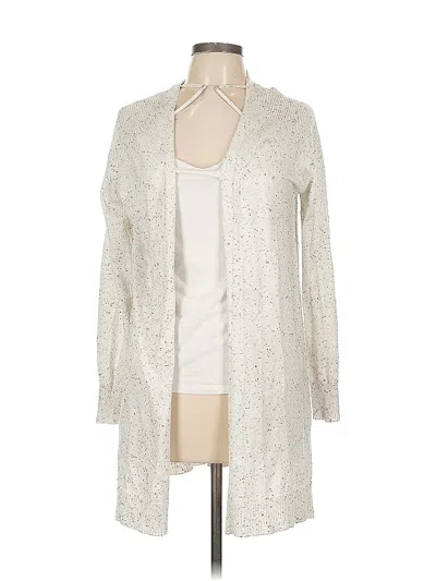 Pre-owned Verve Ami Cardigan Sweater In Silver