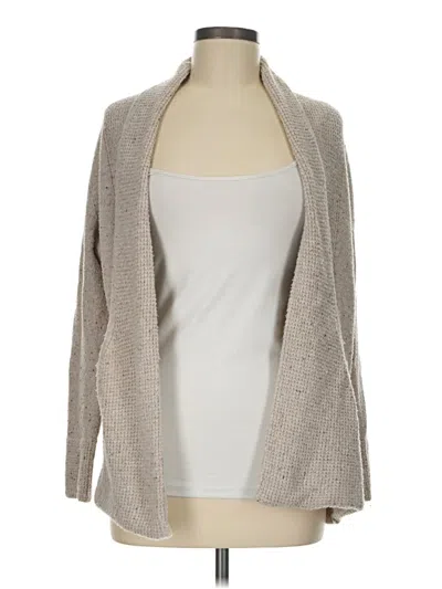 Pre-owned Verve Ami Cardigan Sweater In Tan