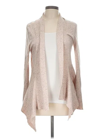 Pre-owned Verve Ami Cardigan Sweater In Tan