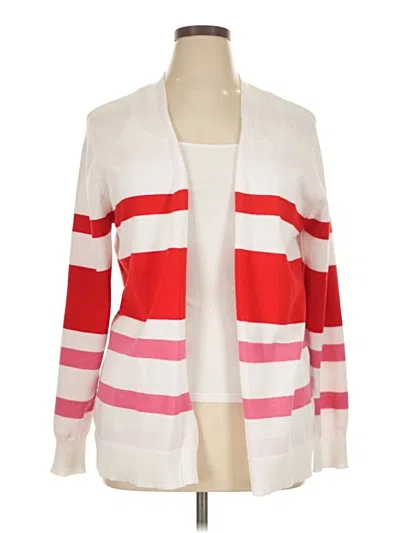 Pre-owned Verve Ami Cardigan Sweater In White