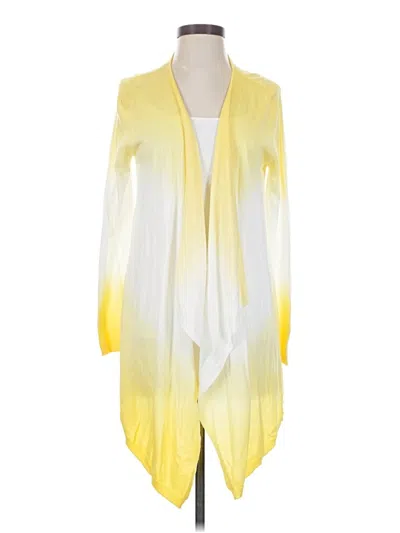 Pre-owned Verve Ami Cardigan Sweater In Yellow