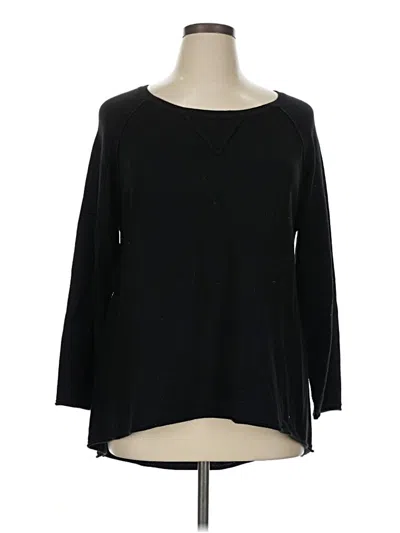 Pre-owned Verve Ami Pullover Sweater In Black