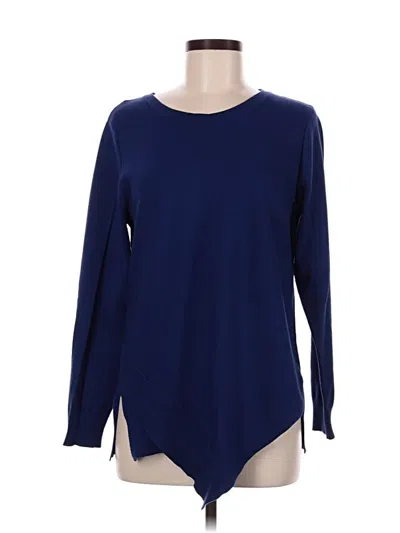 Pre-owned Verve Ami Pullover Sweater In Blue