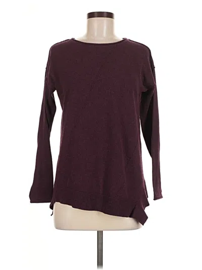 Pre-owned Verve Ami Pullover Sweater In Burgundy