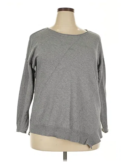 Pre-owned Verve Ami Pullover Sweater In Gray
