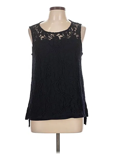 Pre-owned Verve Ami Sleeveless Blouse In Black