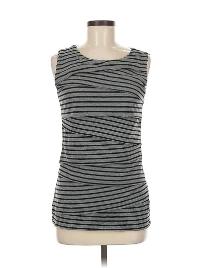 Pre-owned Verve Ami Sleeveless Top Gray Boatneck Tops