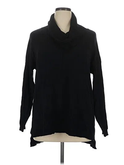 Pre-owned Verve Ami Turtleneck Sweater In Black