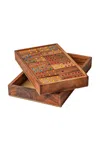 Verve Culture Dominoes In Brown