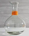 Verve Culture Glass Carafe - 1.8 L In Orange