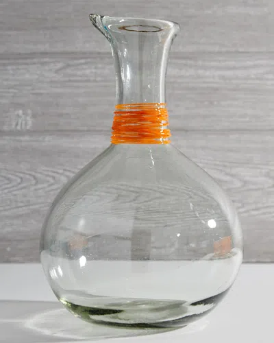 Verve Culture Glass Carafe - 1.8 L In Orange