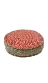 Verve Culture Meditation Cushion Round In Multi
