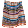 Verve Culture Mexican Blanket In Multicolor