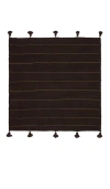 Verve Culture Moroccan Blanket In Brown