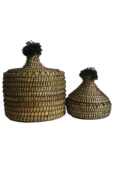 Verve Culture Moroccan Bread Basket In Neutral