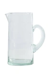 Verve Culture Moroccan Cone Jug In Clear